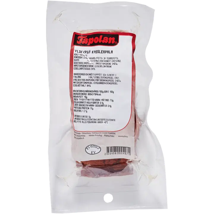 Tapola Ylikypsä kassler  n. 500 g, pala