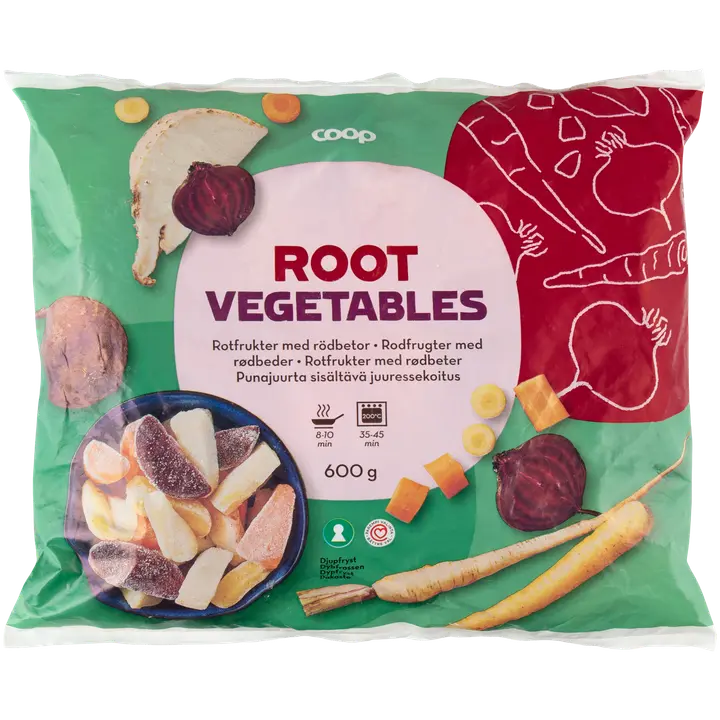 Coop ahjujuurviljad peediga 600g