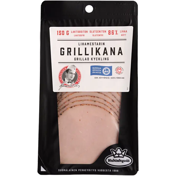 Huhtahyvät Lihamestarin grillikana 150g