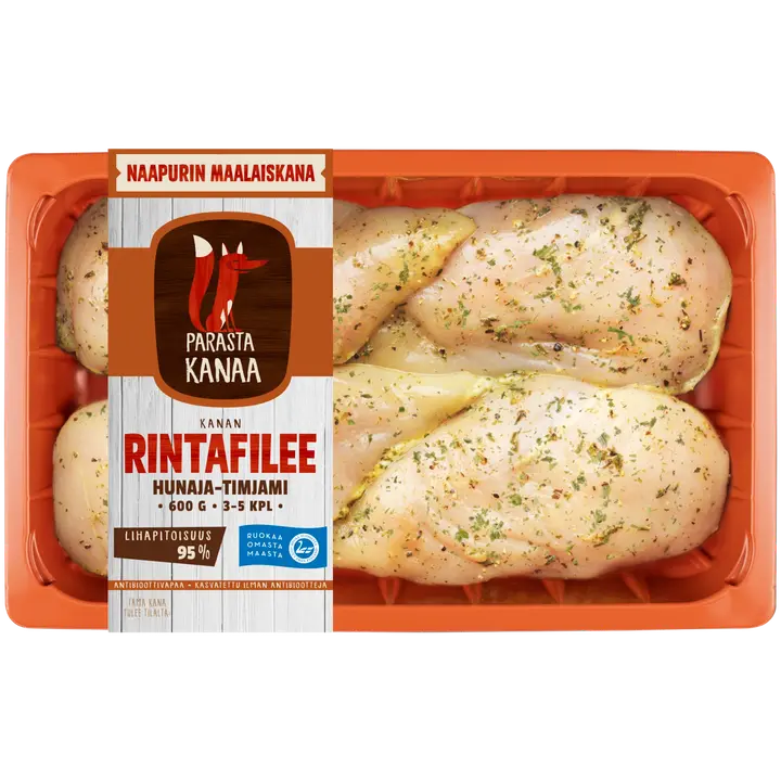 Naapurin Maalaiskanan rintafilee hunaja-timjami 600g
