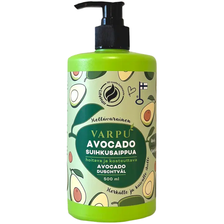 LifeHair Varpu Avocado suihkusaippua 500 ml