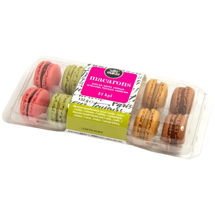Satumaista 132g Macarons