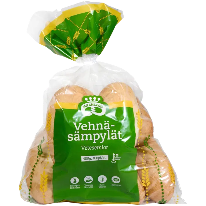 Pekan Leipä Vehnäsämpylä 8 kpl 480g