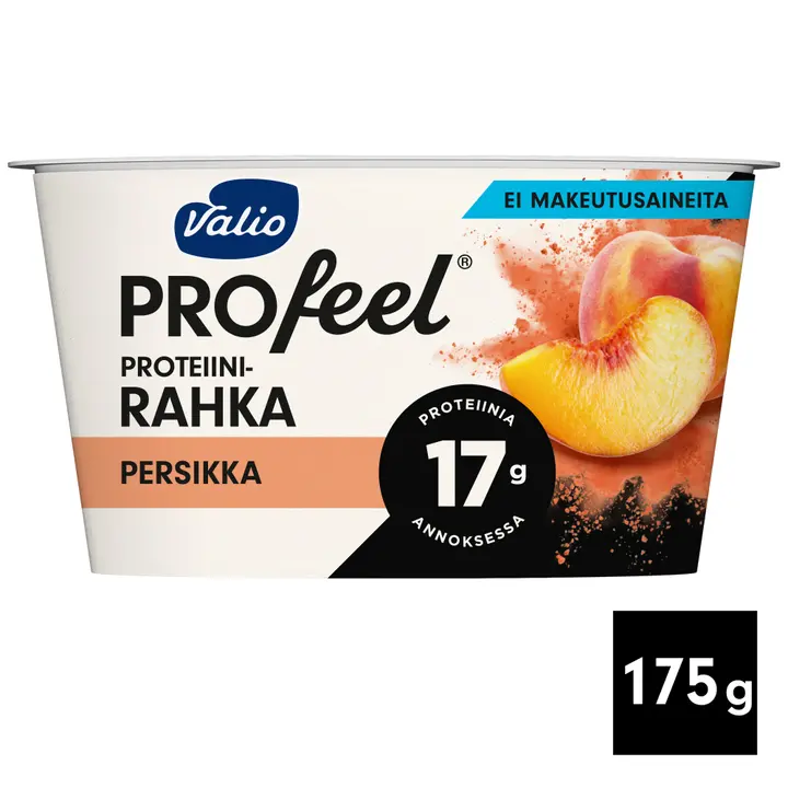 Valio PROfeel® proteiinirahka 175 g persikka laktoositon