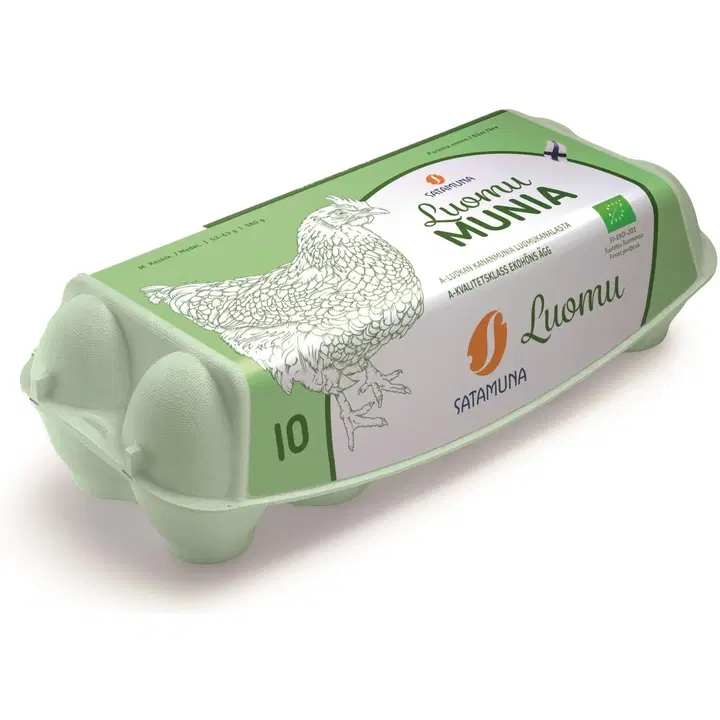 Satamuna Luomukanan muna M10 580g