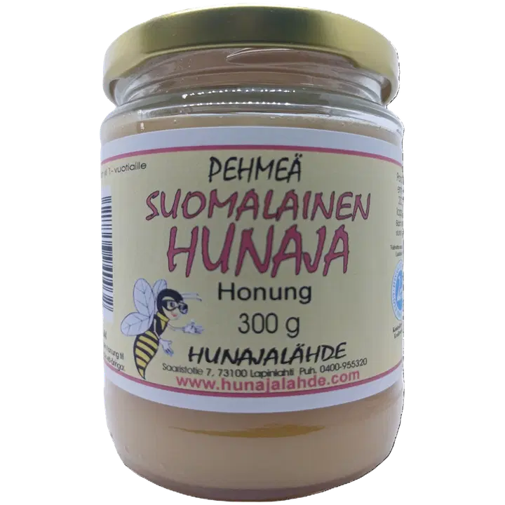 Hunajalähde Suomalainen hunaja 300 g pehmeä