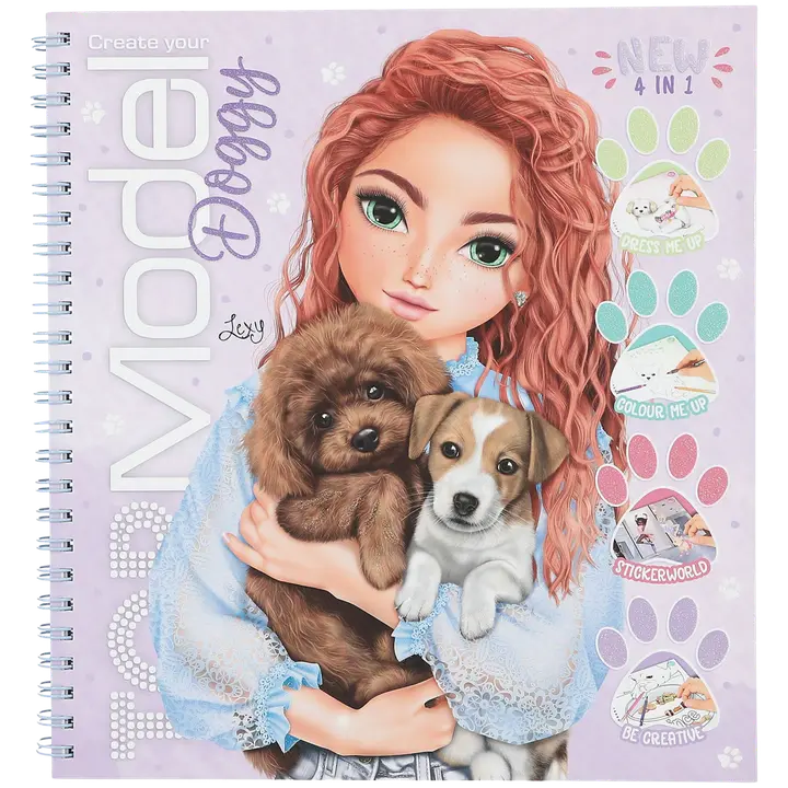 TOPModel Doggy puuhakirja