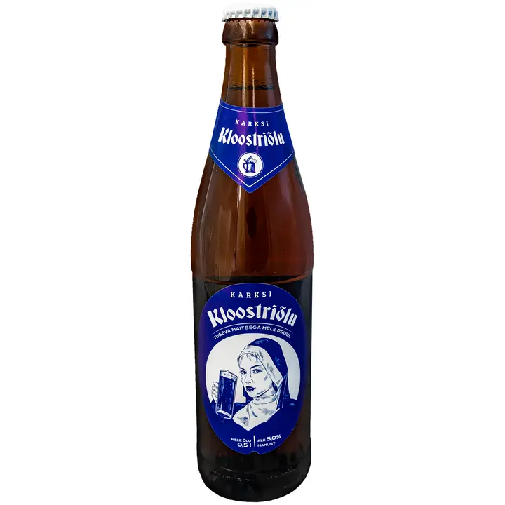 Karksi Kloostri Hele õlu 5%vol 500ml