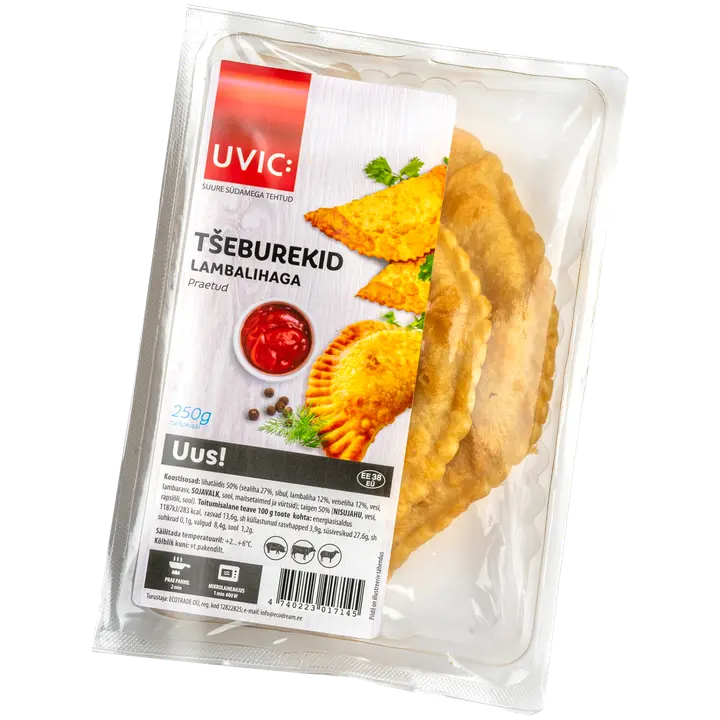UVIC Praetud tšeburekid lambalihaga 250 g