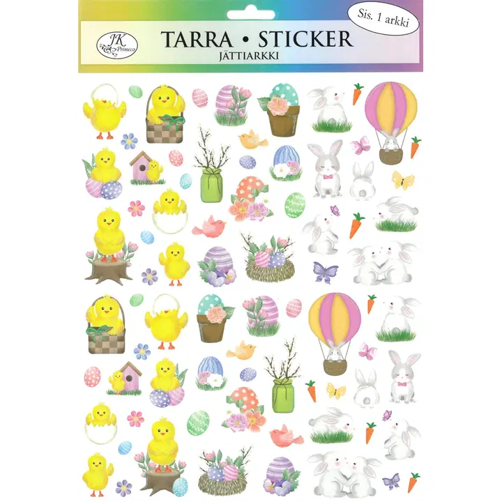 J.K. Primeco jättitarra-arkki Pääsiäinen