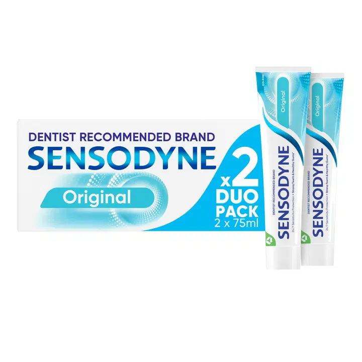 Sensodyne hambapasta Original Sensitive 2x75ml