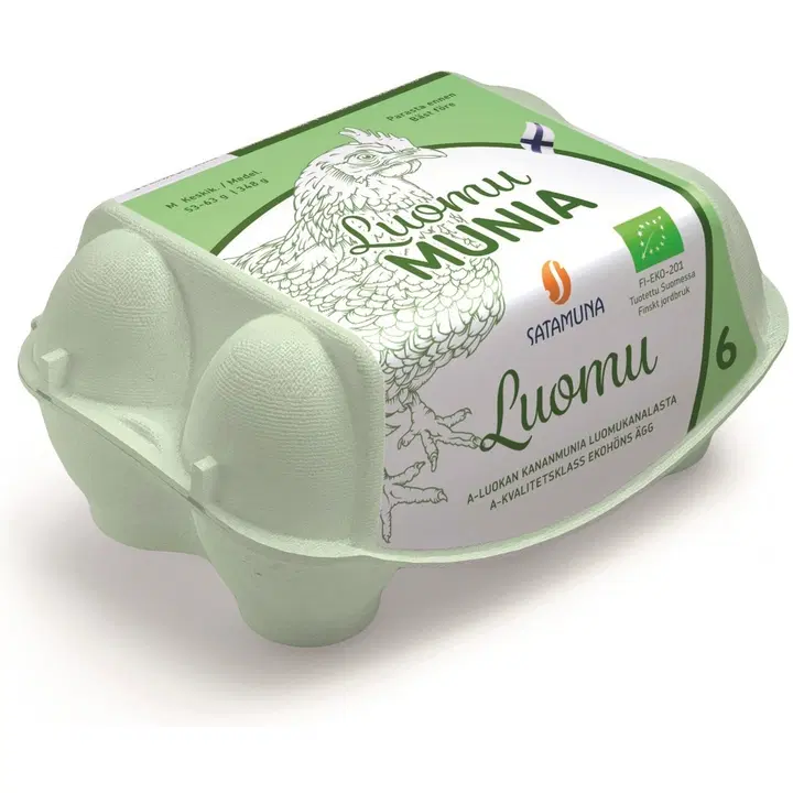 Satamuna Luomukanan munia M6 348g