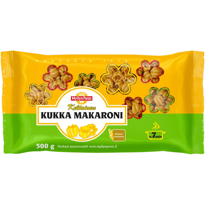 Myllyn Paras Keltainen Kukka Makaroni 500g