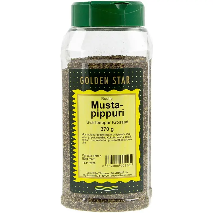 Golden Star 370g Mustapippurirouhe