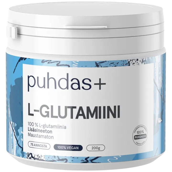 Puhdas+ L-glutamine 200 g