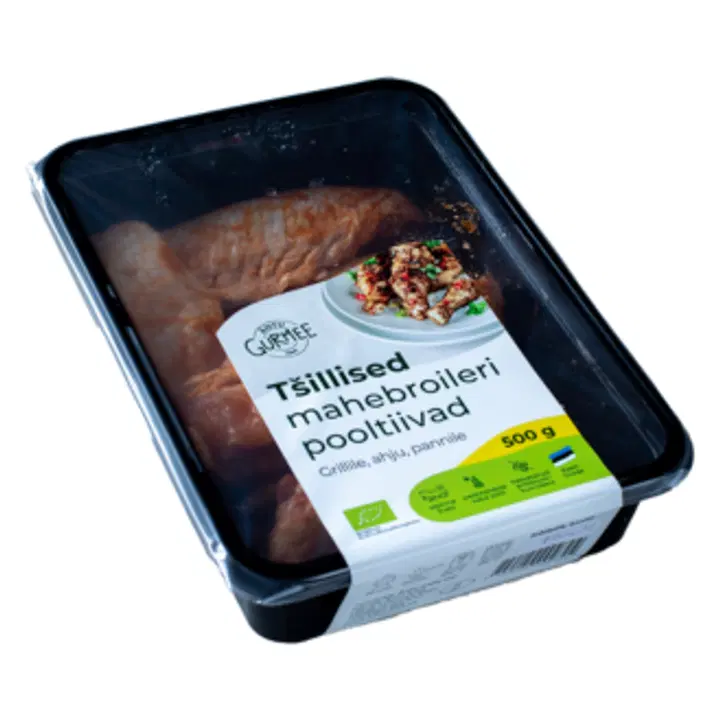 Kikerikii Tšillised mahebroileri pooltiivad 500g