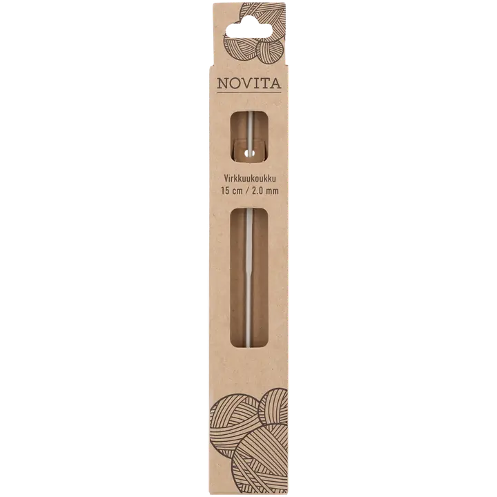 Novita Virkkuukoukku 15 cm  2 mm