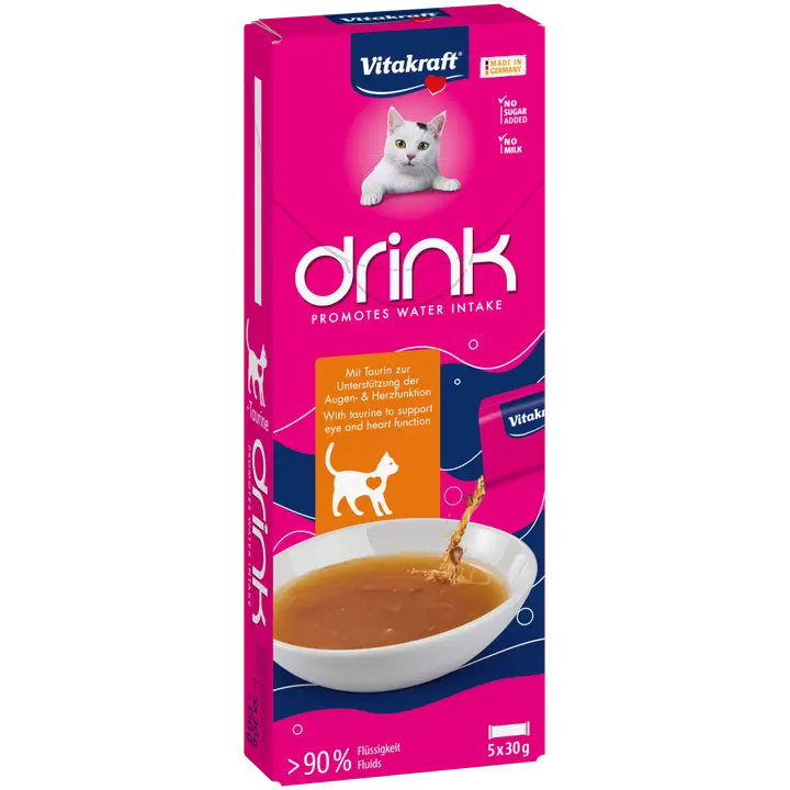 Vitakraft Drink Kanaliemi + Tauriini 5x30g
