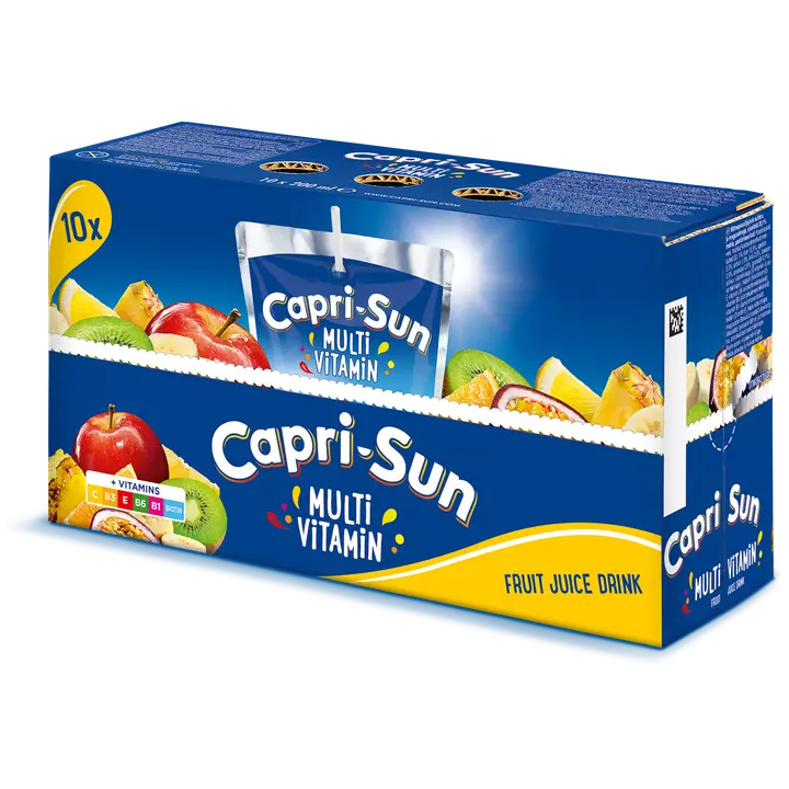 Capri-Sun Multivitamin mahlajook 10-pakk, 2L