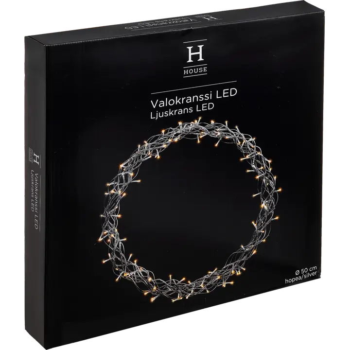 Valguspärg 50 cm 136- led