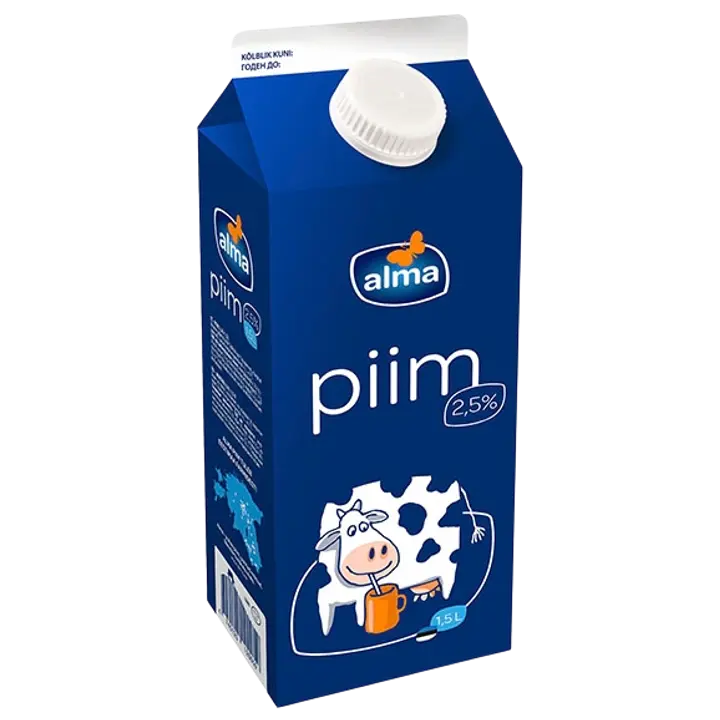 Alma Piim 2,5%, 1,5 l