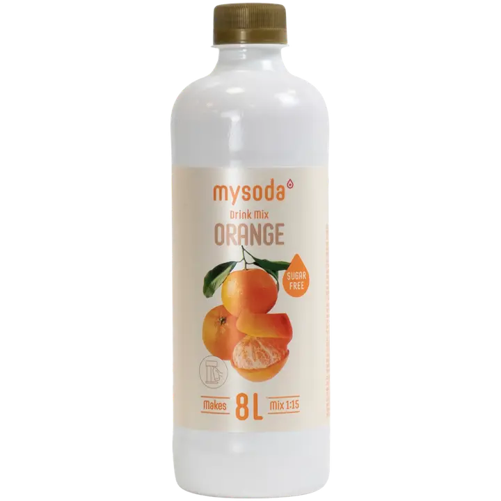Mysoda Appelsiini Sokeriton Virvoitusjuomatiiviste 500ml