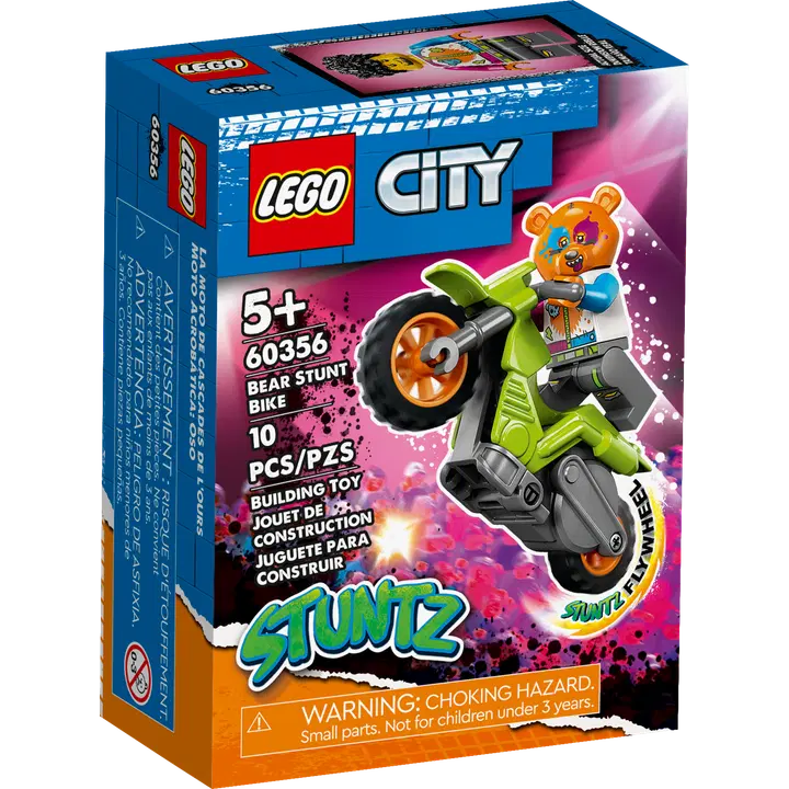 LEGO City Stuntz 60356 - Karhustunttipyörä