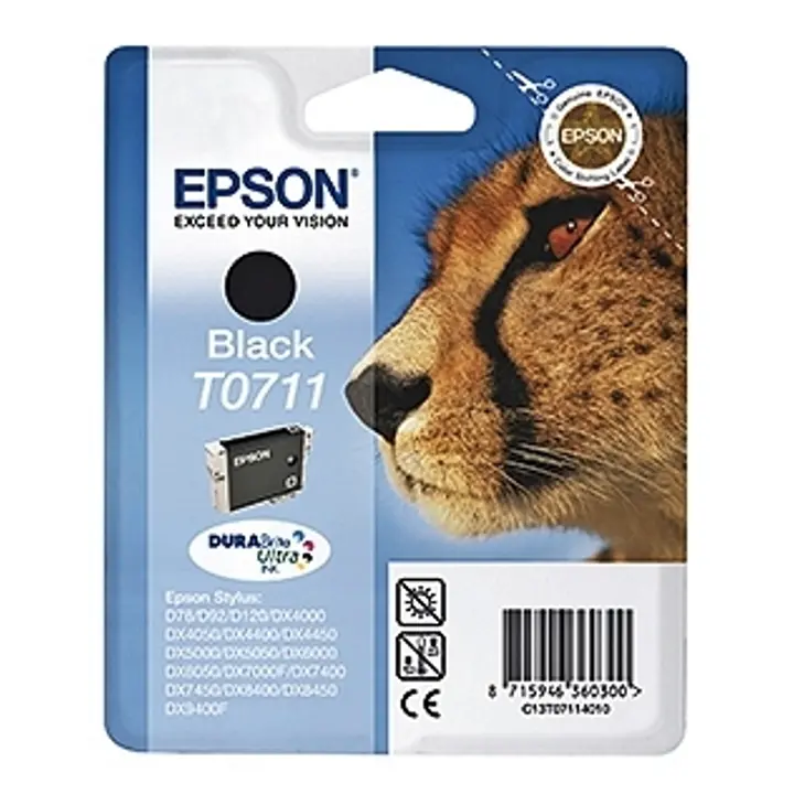 Epson mustepatruuna musta T0711