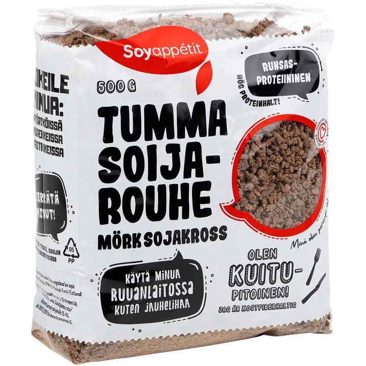 Soyappétit peenestatud tume soja 500 g