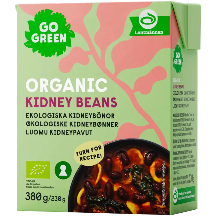 GoGreen Luomu Kidneypavut  380g