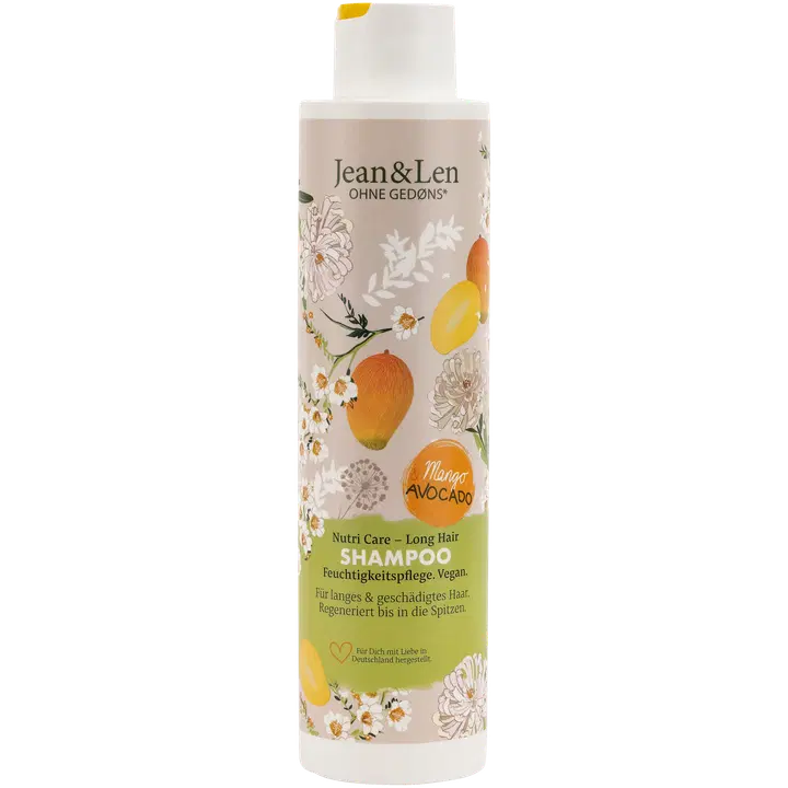 Šampoon Jean&Len Nutri Care mango ja avokaado 300ml