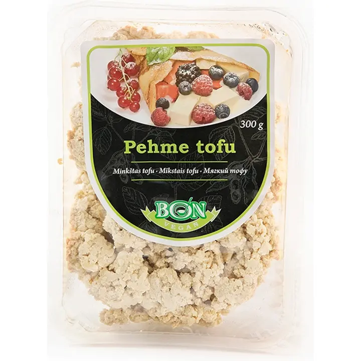 Bon Vegan Maitsestamata pehme tofu, 300 g