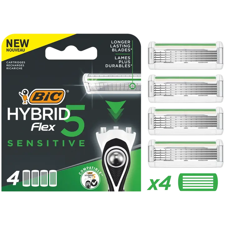 BIC Hybrid 5 Sensitive varaterät
