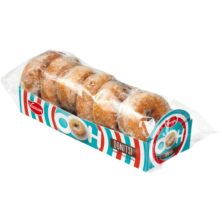 Vaasan OOH Donitsi 200g 6 kpl