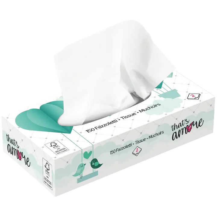 Salvrätikud karbis Lalynea 2-kihiline 150tk