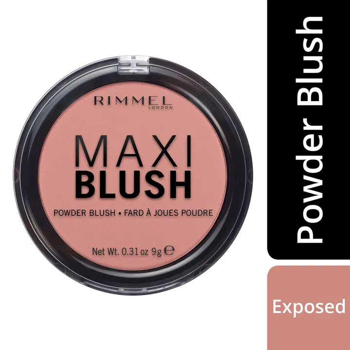 Rimmel London Maxi Blush Powder Blusher -poskipuna 9 g, 006 Exposed
