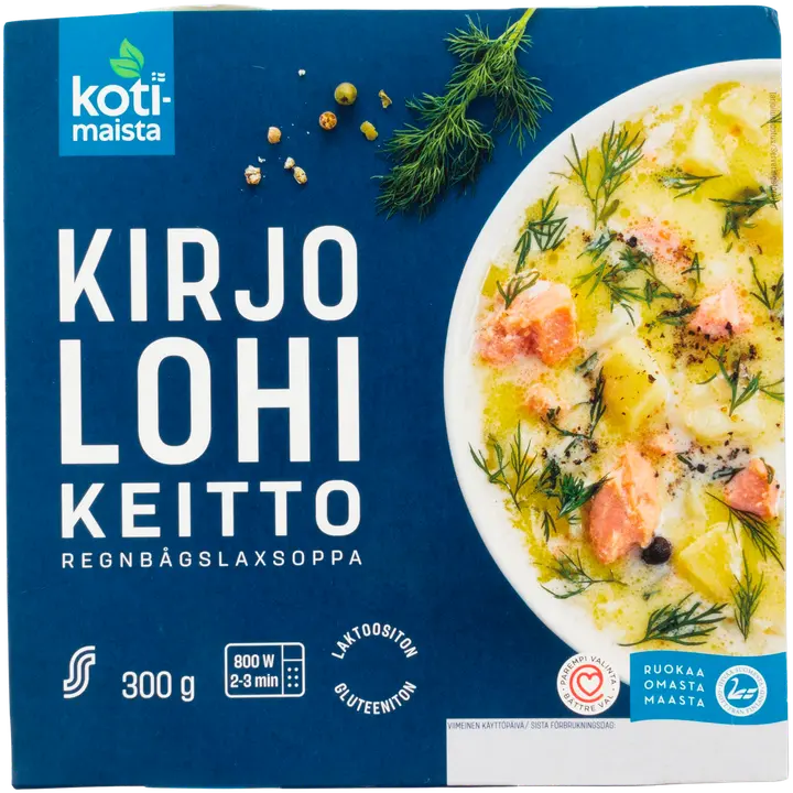Kotimaista Kirjolohikeitto 300g