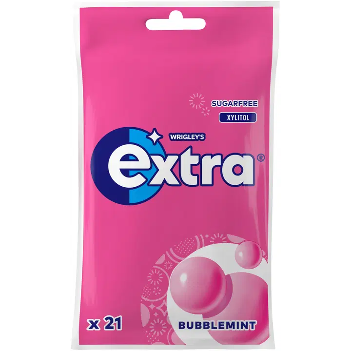 Extra Bubblemint purukumi 21pcx22