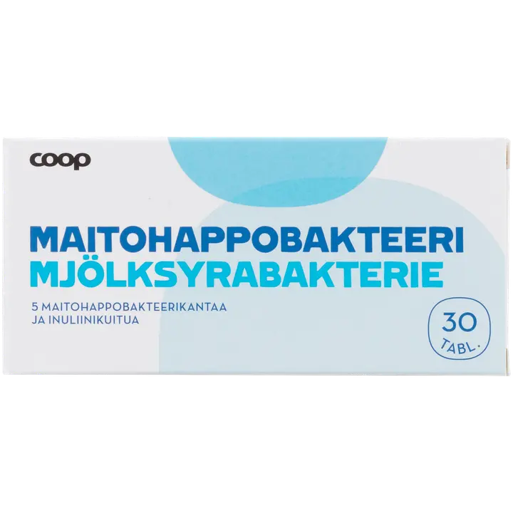 COOP piimhappebakter 30tbl
