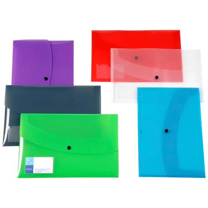 Mapp propyglass a4 nimekaardi taskuga