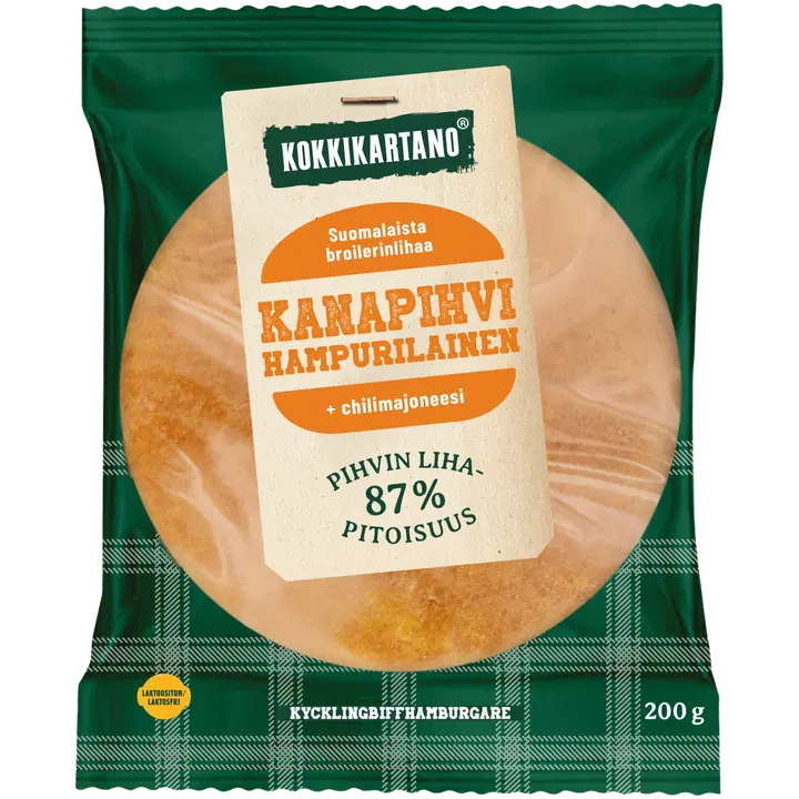 Kokkikartano Kanapihvihampurilainen 200g