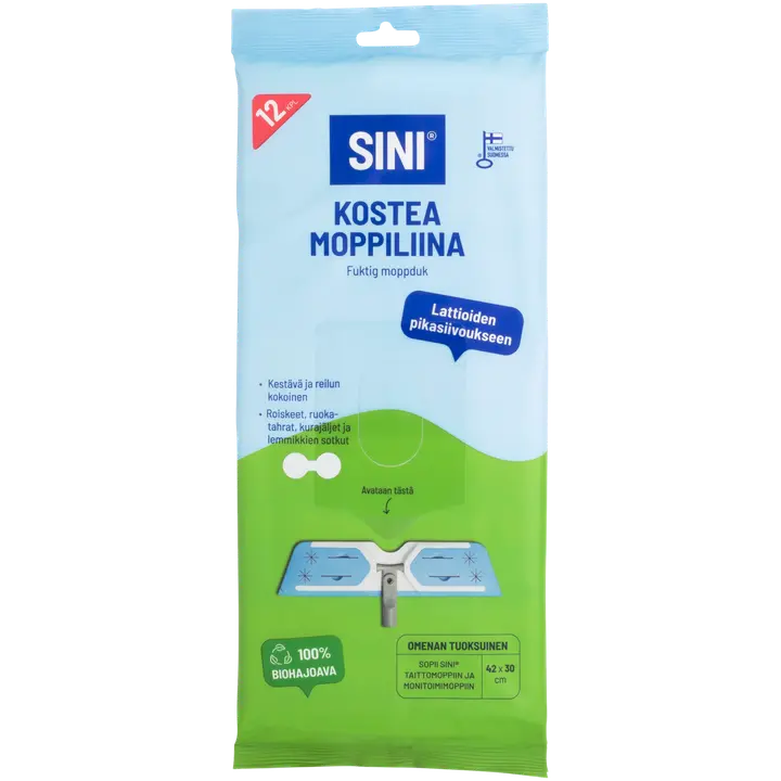 SINI Kostea moppiliina 12 kpl