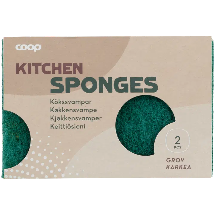 Coop keittiösieni koville pinnoille 2 kpl