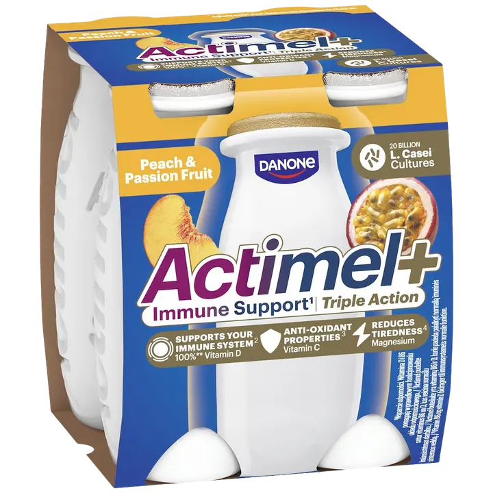 Actimel jogurtijook virsiku-passioni 4x100g