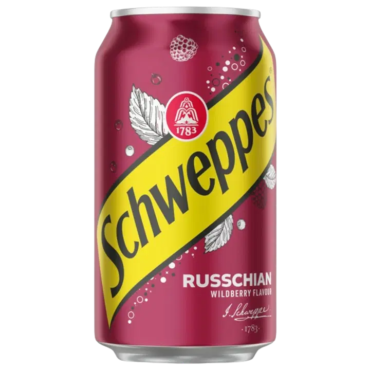 Schweppes Russchian virvoitusjuoma tölkki 0,33 L