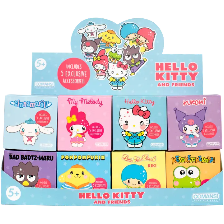 Hello kitty & sõbrad kogutavad tegelased