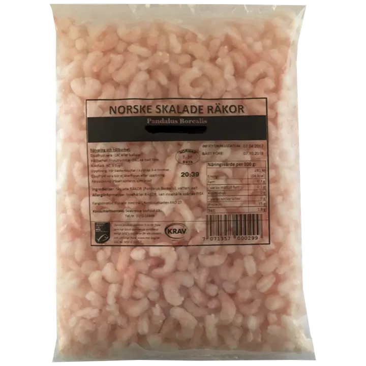 Krav Krevetid 500/800 Kooritud Keedetud 300 g