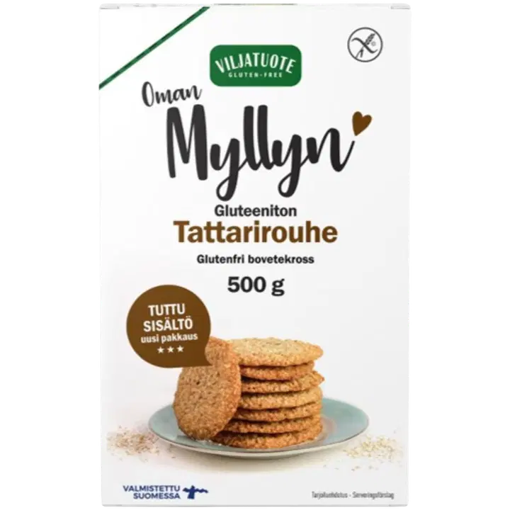 Virtasalmen Viljatuote Gluteeniton Tattarirouhe 500g