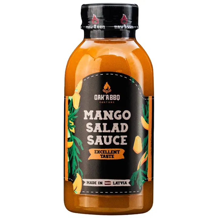 Oak a bbq mango salatikaste 370g