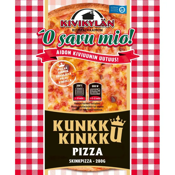 Kivikylän Kunkkukinkkupizza 280 g